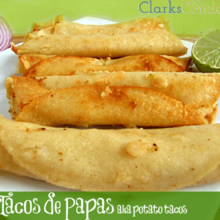 Tacos de Papas (or Mashed Potato Tacos)