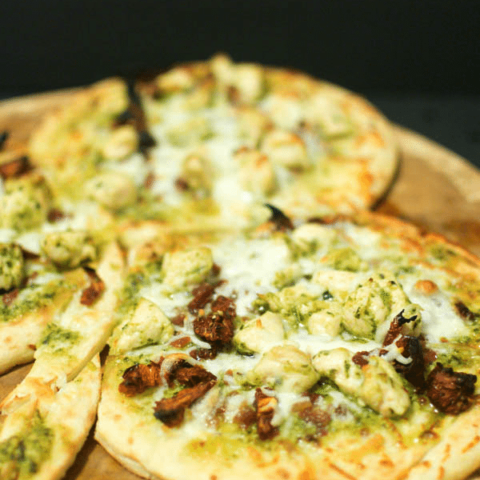 Chicken Pesto Pizza