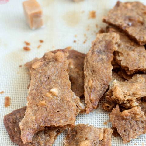 Caramel Apple Cookie Brittle