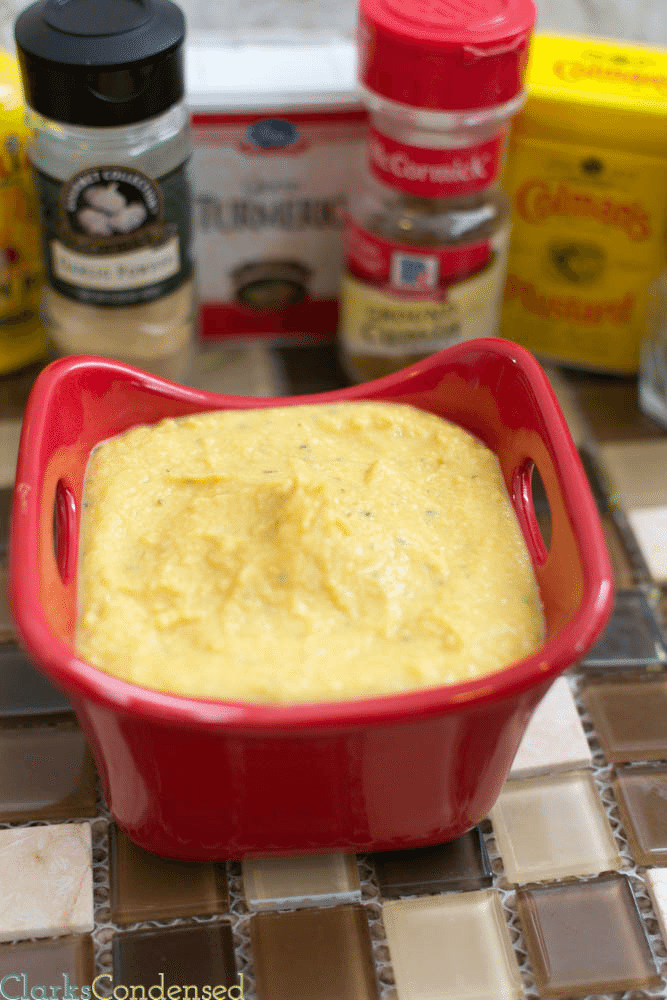 Homemade, tangy hummus made without tahini