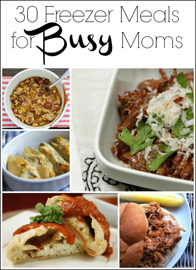 30 Freezer Meals for Busy Moms and Tips for Making Freezer Meals
