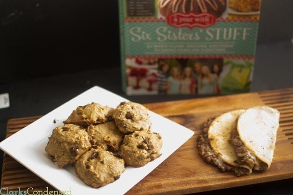 Black Bean Tacos and Apple Sauce Cookies