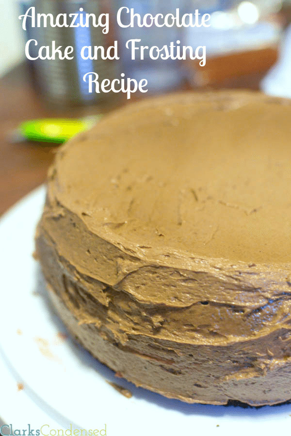 Amazing Raspberry Chocolate Cake and Frosting Recipe