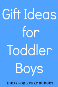 Gift Ideas for Toddler Boys