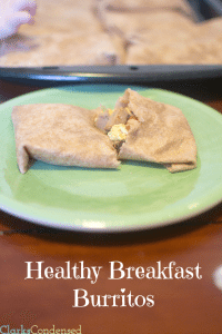 Healthy Breakfast Burritos