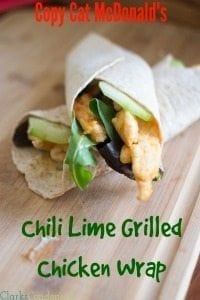 Copy Cat McDonald’s Sweet Chili Lime McWrap