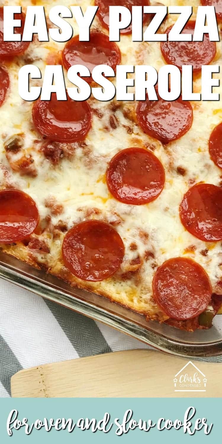 Pizza Casserole Recipe
