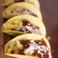 Spicy Breakfast Tacos