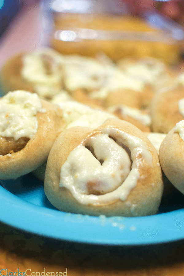 These orange rolls are chewy on the outside, and  soft on the inside,  with a sweet and delicate orange flavor through the dough, filling, and frosting. Perfect for brunch or breakfast, any time of year. 