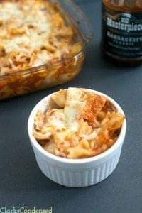 BBQ Chicken Casserole