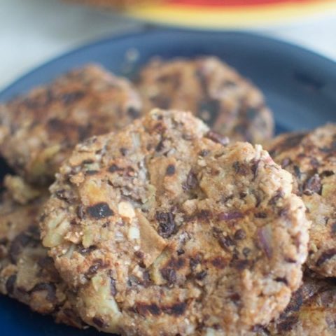 Spicy Black Bean and Sweet Potato Burgers