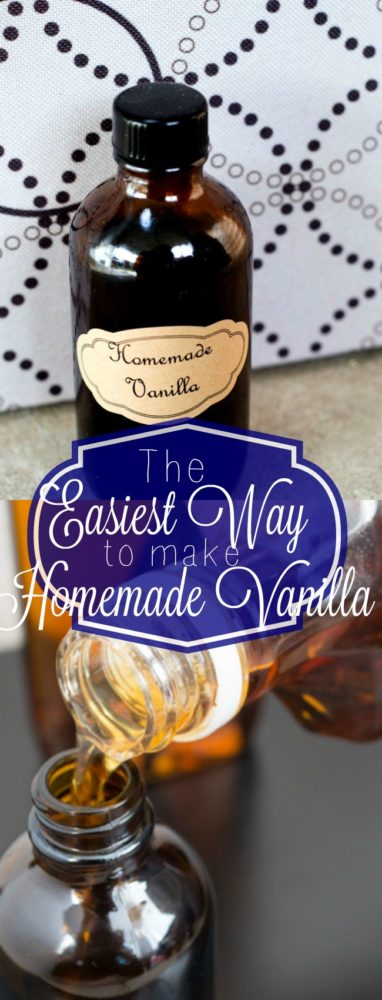 Once you make homemade vanilla, you can't go back. Here is the simplest way to make homemade vanilla!