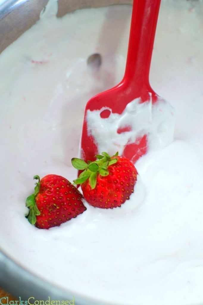 Do you love whipped cream and strawberries? Then you'll LOVE this easy strawberry whipped cream recipe! It will take delicious desserts up a notch. 