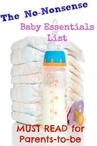 Newborn Baby Essentials: 60 Must Have Items For Every Baby