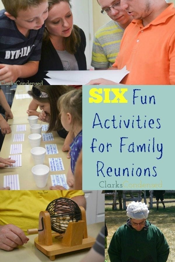 Seven Awesome Family Reunion Games