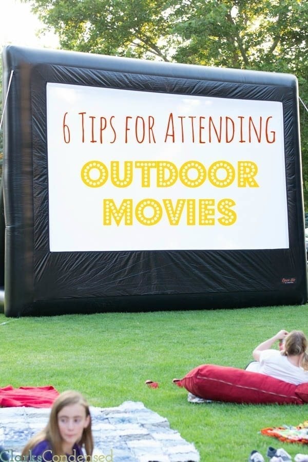Summertime is filled with fun, outdoor movies! They are a great way to spend time with your family , get some fresh air, and  enjoy a free activity. Here are a few tips for making your outdoor movie experience even better. 