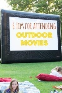 6 Tips for Attending an Outdoor Movie
