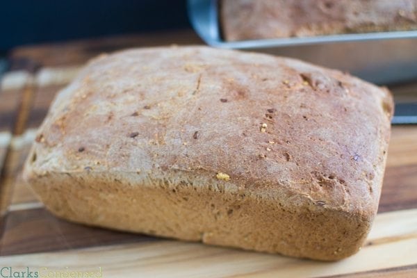 Multigrain wheat sandwich bread