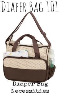 diaper bag necessities