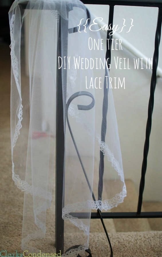 How to Make a Wedding Veil with Comb. 5 Easy Steps!