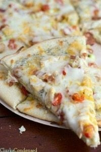 Copy Cat Papa Murphy’s Garlic Chicken Pizza & Homemade Ranch Dressing