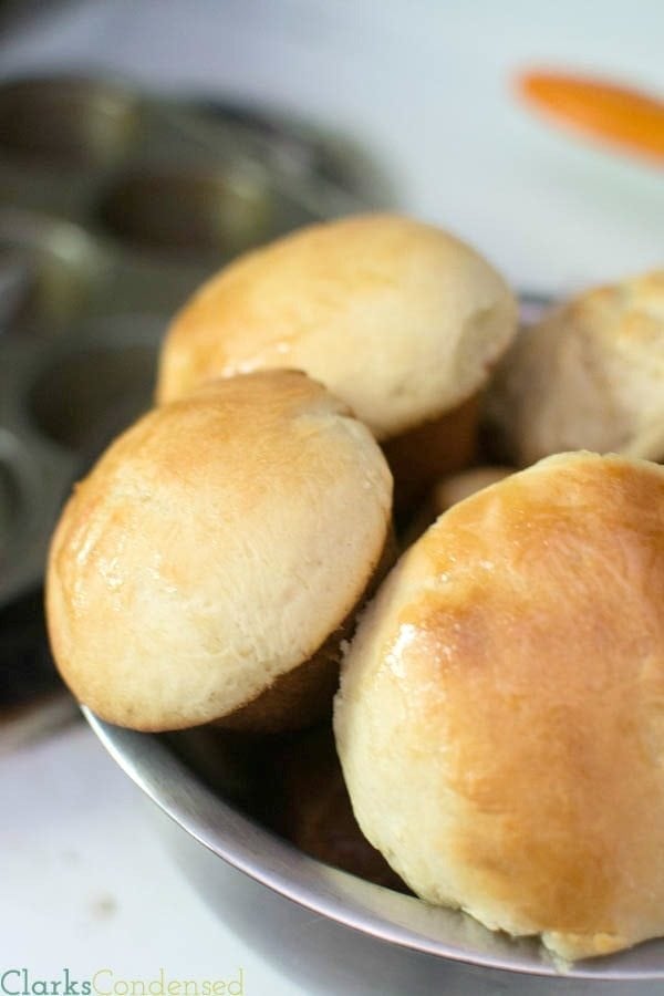 Sweet Quick Dinner Rolls