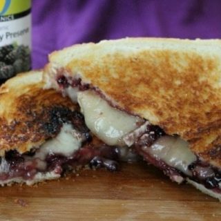 Brie and Blackberry Sandwich