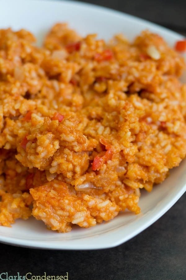 Easy and Sticky Spanish Rice