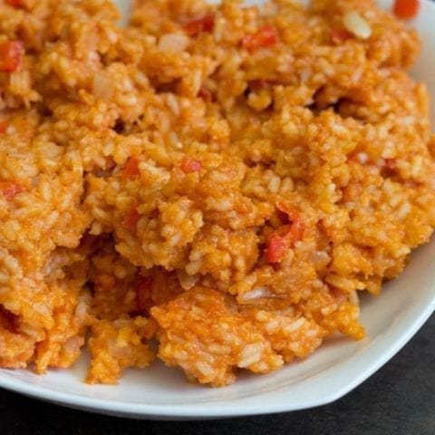 Sticky Spanish Rice