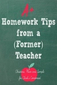 Must-Know Homework Tips From a {{Former}} Teacher