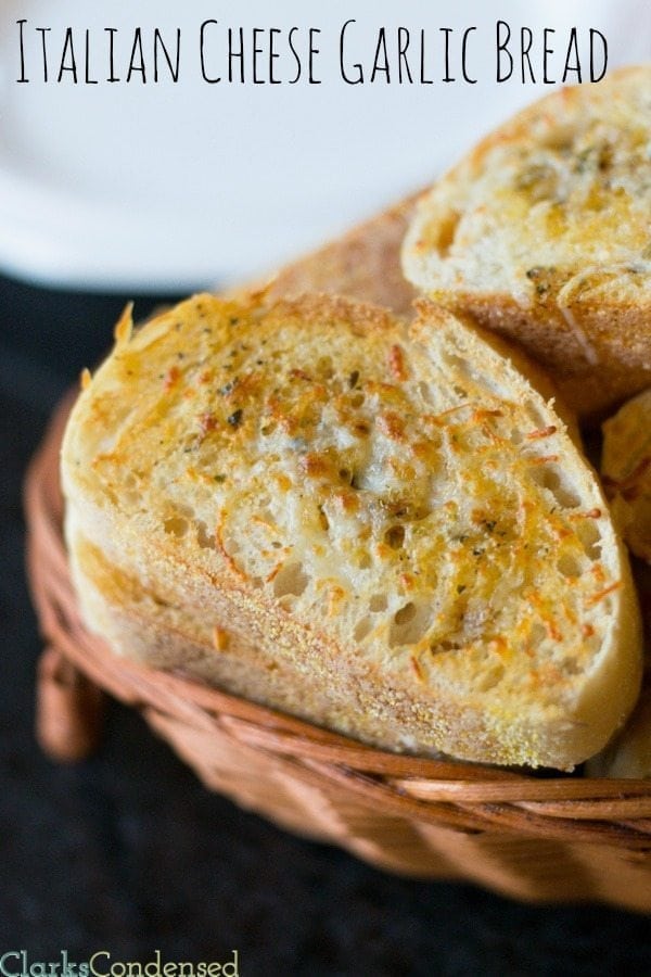 Easy Italian Cheese Bread