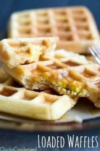 Loaded Waffles