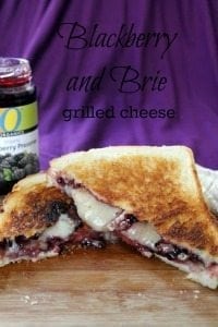 Brie and Blackberry Sandwich