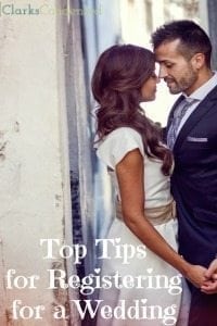 Tips for Registering for a Wedding