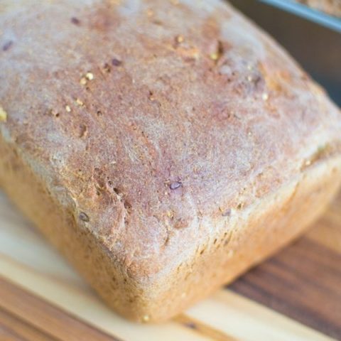 Homemade Wheat Sandwich Bread