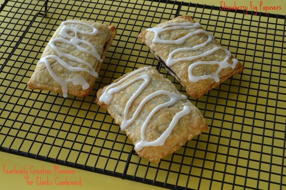 Strawberry Fig Popovers