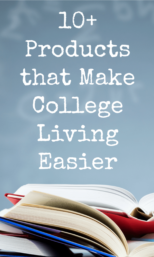 College is an interesting and excited time for most people -- here are 10+ products that make college living a little easier!