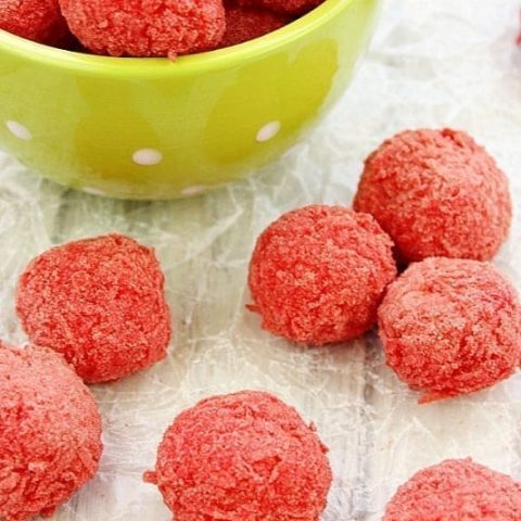 Raspberry Zinger Balls Recipe