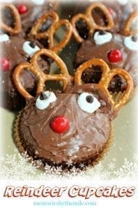 Easy Reindeer Cupcakes
