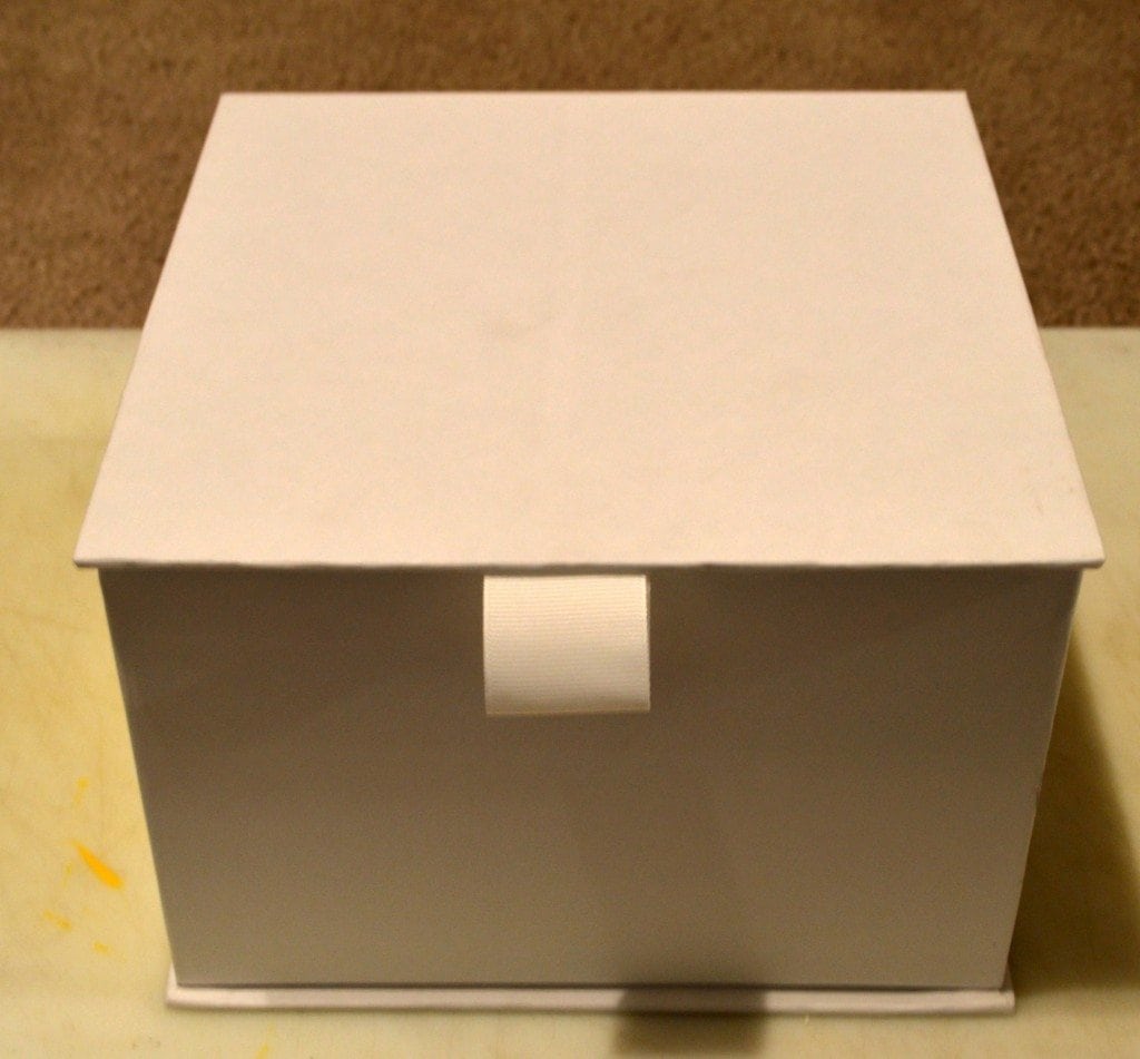 Handmade Card Box