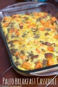 Sweet Potato Breakfast Casserole