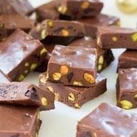 Pistachio Cherry Fudge