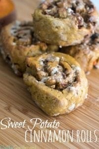 Sweet Potato Cinnamon Rolls
