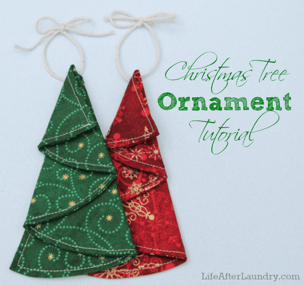 Christmas Tree Ornament tutorial