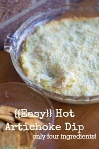 Easy Hot Artichoke Dip