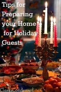 Preparing Your Home for Holiday Guests