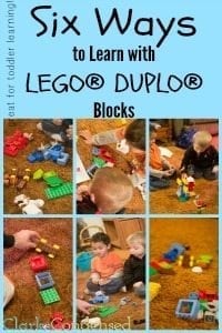 Six Ways to Learn with LEGO® DUPLO® Blocks