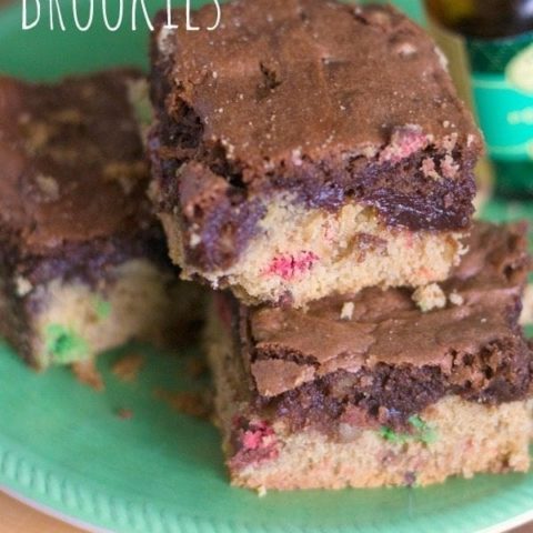 Mint Chocolate Brookies