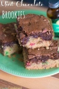 Mint Chocolate Brookies Recipe