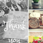 Permalink to: 20+ Creative Ways to Say Thank You